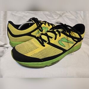 Newton Energy Neon Yellow Lime Green Athletic Running Sneakers Mens Sz 12